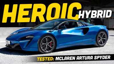 Ini dia! Paparazi Terpesona dengan Keindahan McLaren Artura Spider 2025 saat Saya Turun dari Mobil