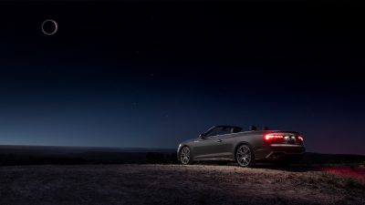 The full sensory experience of eclipse totality, from inside an Audi convertible