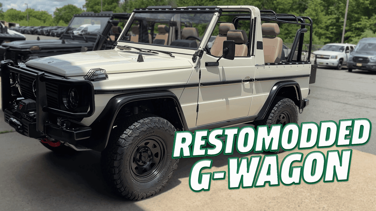 Restomodded EMC Mercedes 250GD Wolf Is A Classic G-Wagen Come Back To Life - Jalopnik