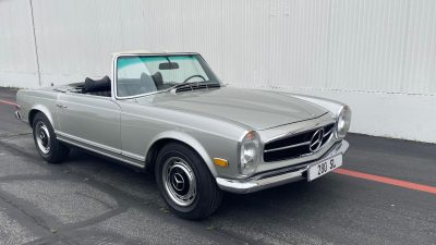 Menguji Kehebatan Mercedes 280 SL Roadster 1969