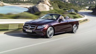 2018 Mercedes-Benz E-class Cabriolet Revealed, Gains Elegance, Space, and Style