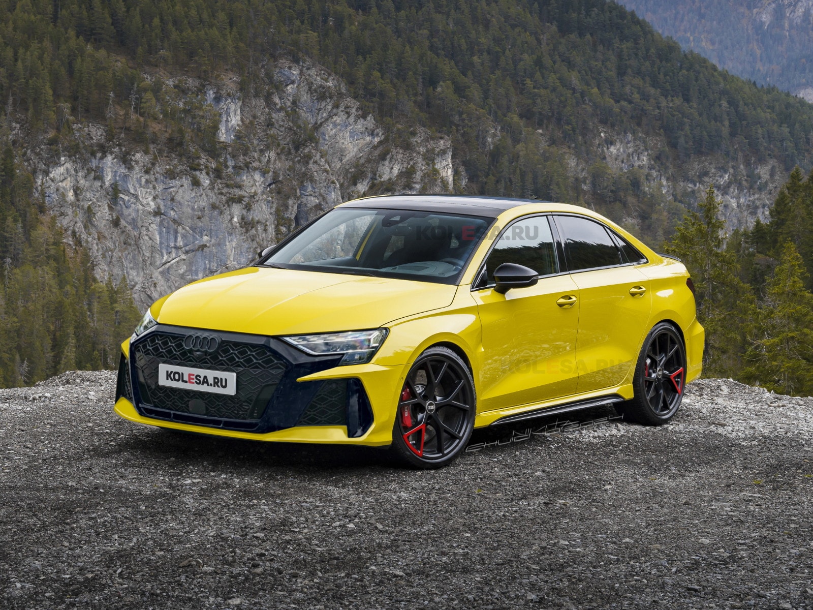 2025 Audi RS 3 Sedan - Rendering