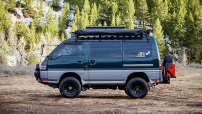 This Heavily Modified 1992 Mitsubishi Delica 4x4 Is a Tiny but Mighty Overlanding Beast