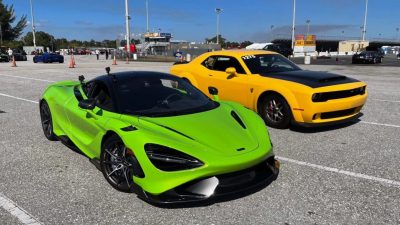 Pertarungan Maut: McLaren 765LT vs Dodge Demon 1,200 HP