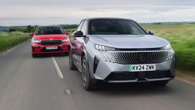 Skoda Enyaq Coupe vs Peugeot E-3008: svelte electric SUVs fight for glory