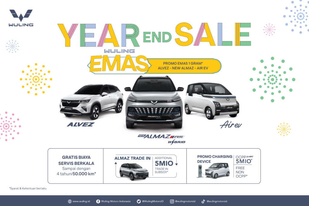 Wuling Holds 'Year End Sale' Promo Program to Welcome the End of 2023