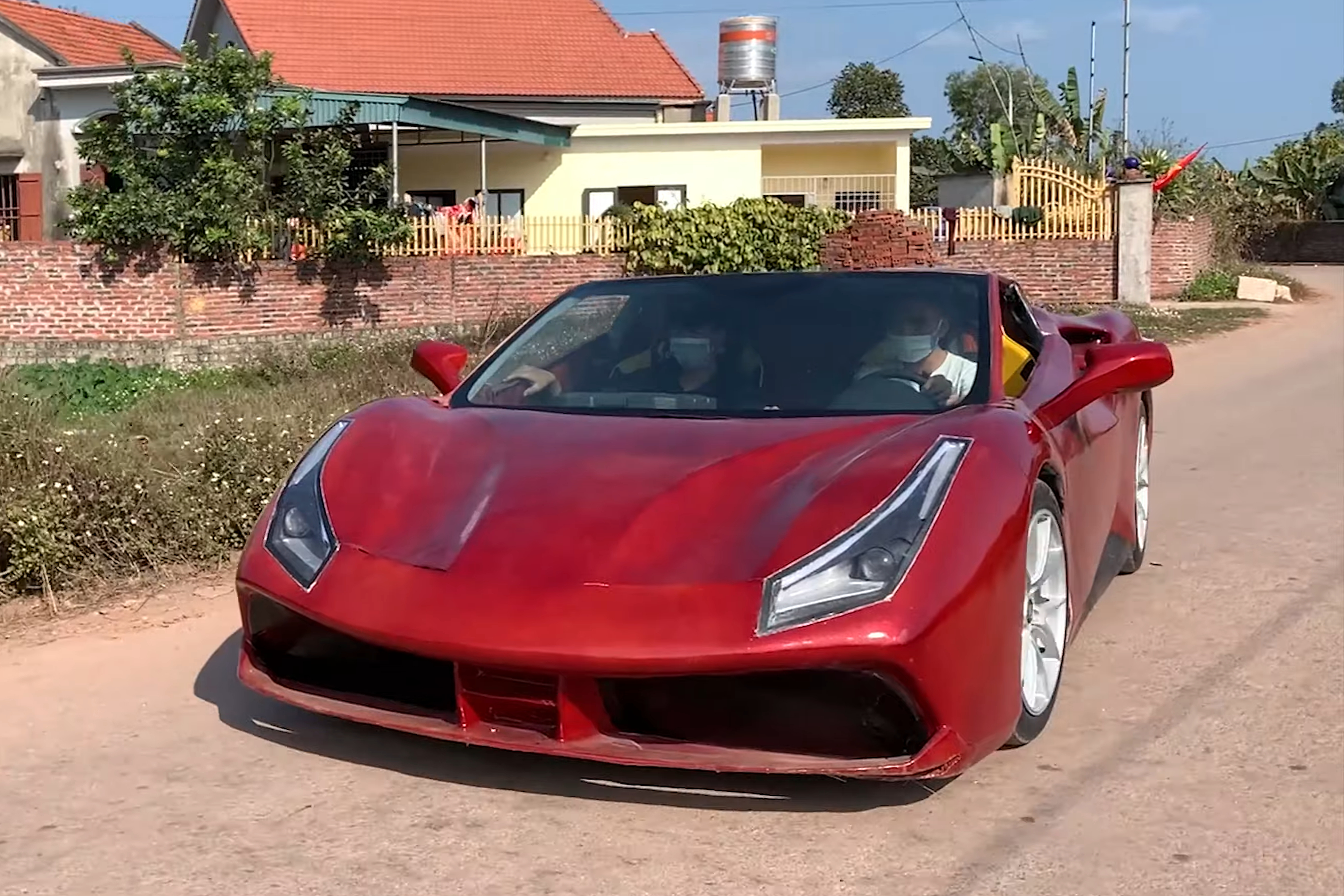 This Homemade Ferrari 488 GTB Took Just 60 Days To Build