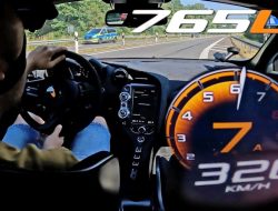 Saksikan Aksi McLaren 765LT Tembus Kecepatan 202mph di Autobahn!