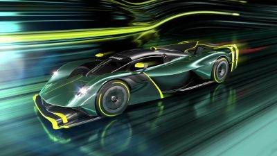 Watch THE STIG "Send It" In An Aston Martin Valkyrie AMR Pro