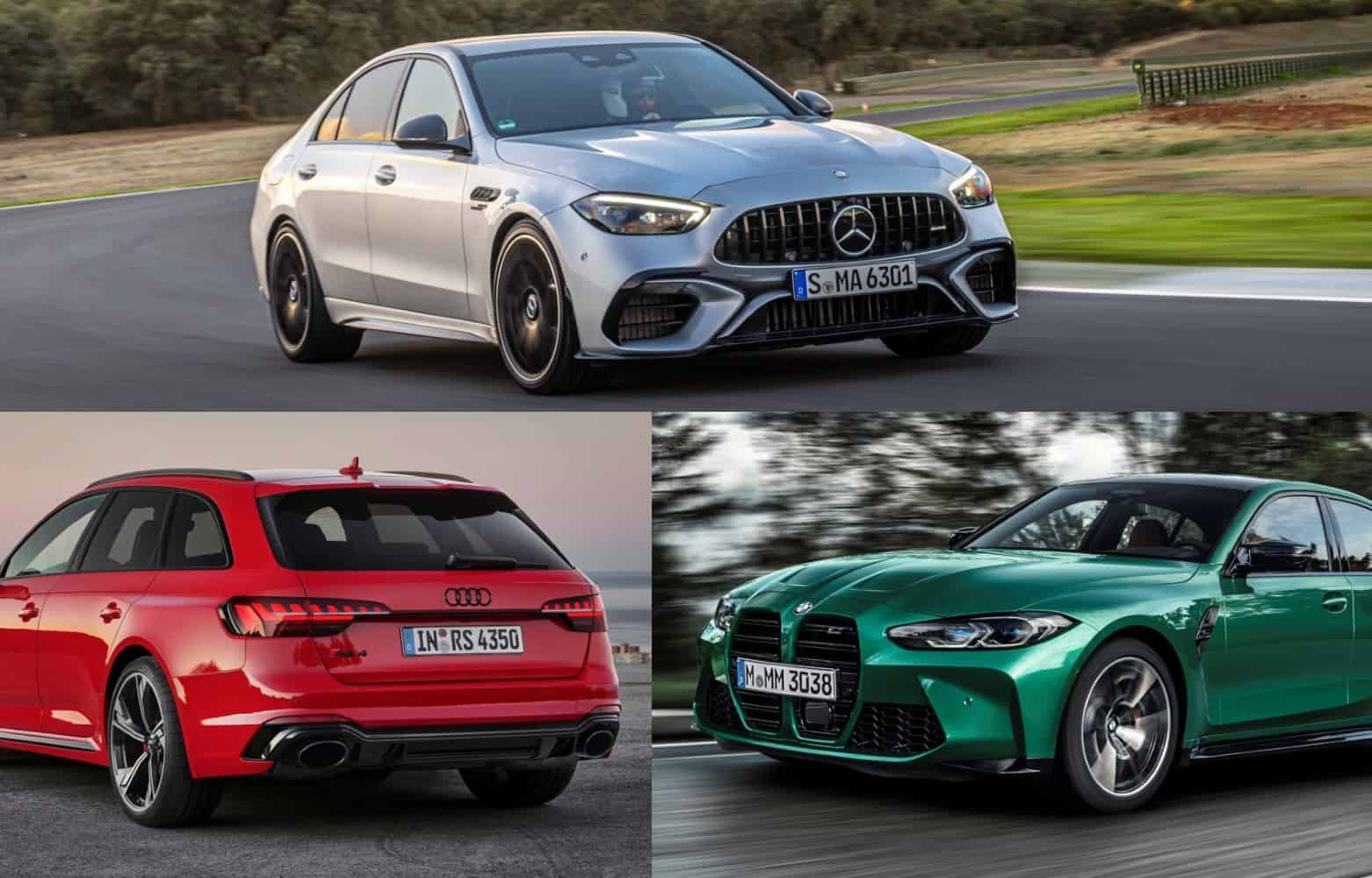 Mercedes-AMG C63 Audi RS4 Avant BMW M3 competition showdown looms