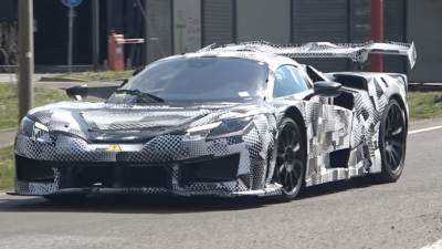 Here's Your Best Look Yet at Ferrari's LaFerrari Hypercar Replacement