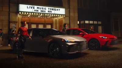 Toyota turns review into music video for ‘vibe’-heavy Camry campaign