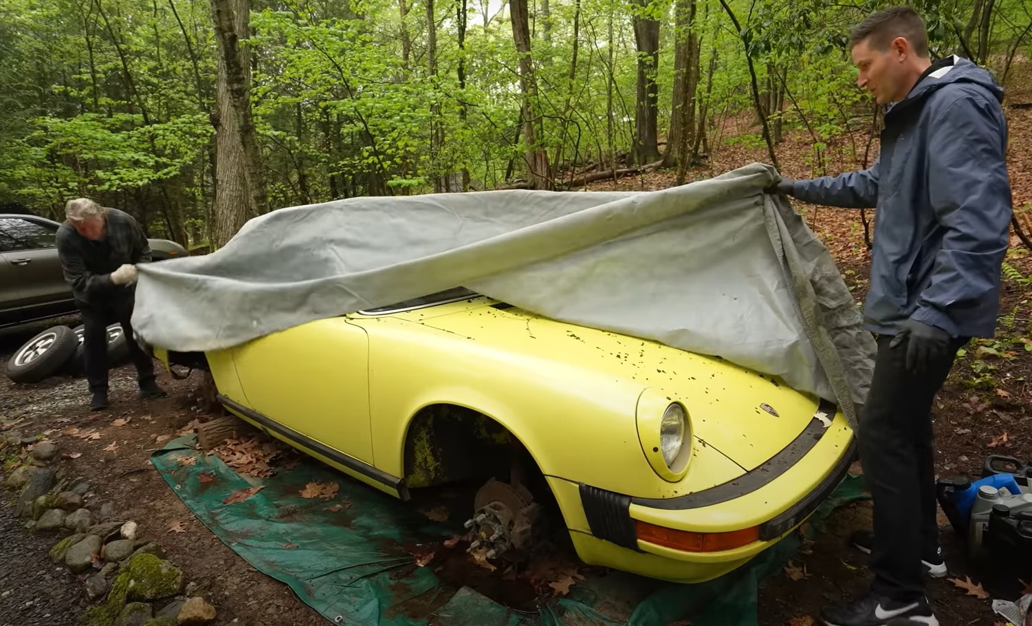 1978 Porsche 911 Targa yard find