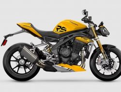 Kejutan! Triumph Speed Triple 1200 RS Hadir dengan Tampilan Baru yang Menggoda dalam Warna Cosmic Yellow