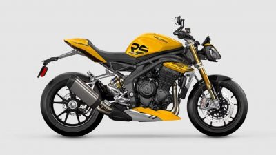 Kejutan! Triumph Speed Triple 1200 RS Hadir dengan Tampilan Baru yang Menggoda dalam Warna Cosmic Yellow