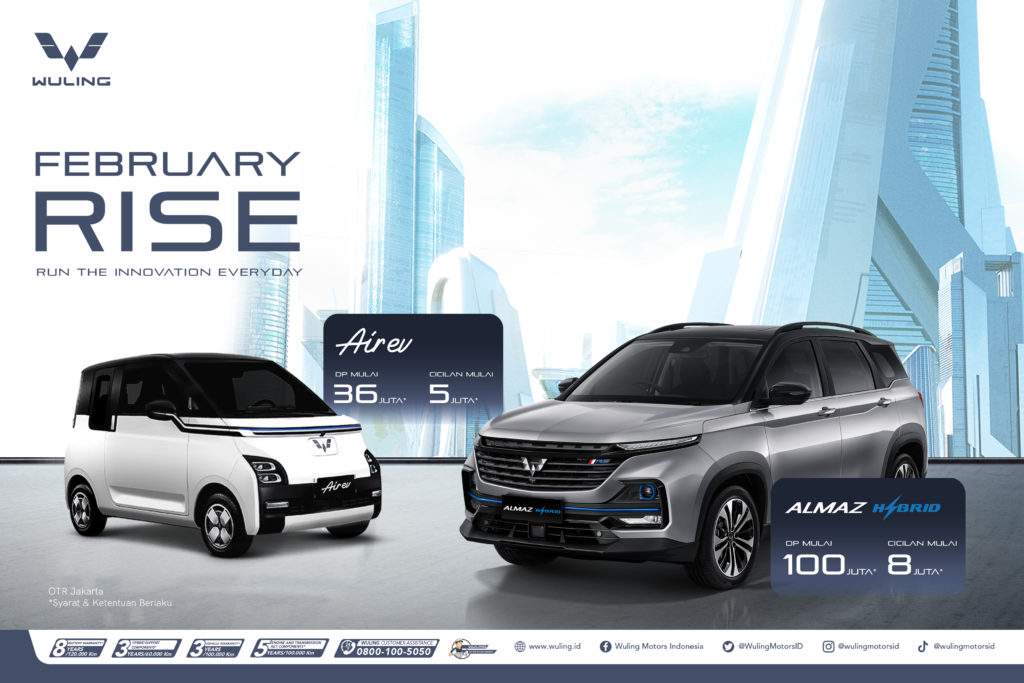 Wuling Holds 'February Rise' Throughout This Month For Various Innovative Product Lines