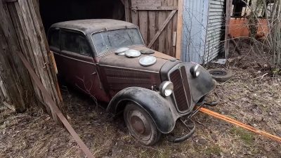 man saves pre ww2 dkw from the junkyard gets it running after 60 years 236022 1.jpg