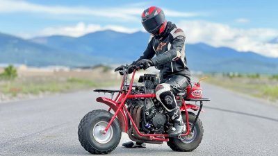 Ini Dia Mini-Bike Coleman yang Dipasang dengan Mesin CBR1000 – Cara Aneh yang Mengejutkan!