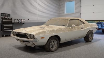 son buys 1974 dodge challenger which sat parked for 30 years now dad might want it back 235418 1.jpg