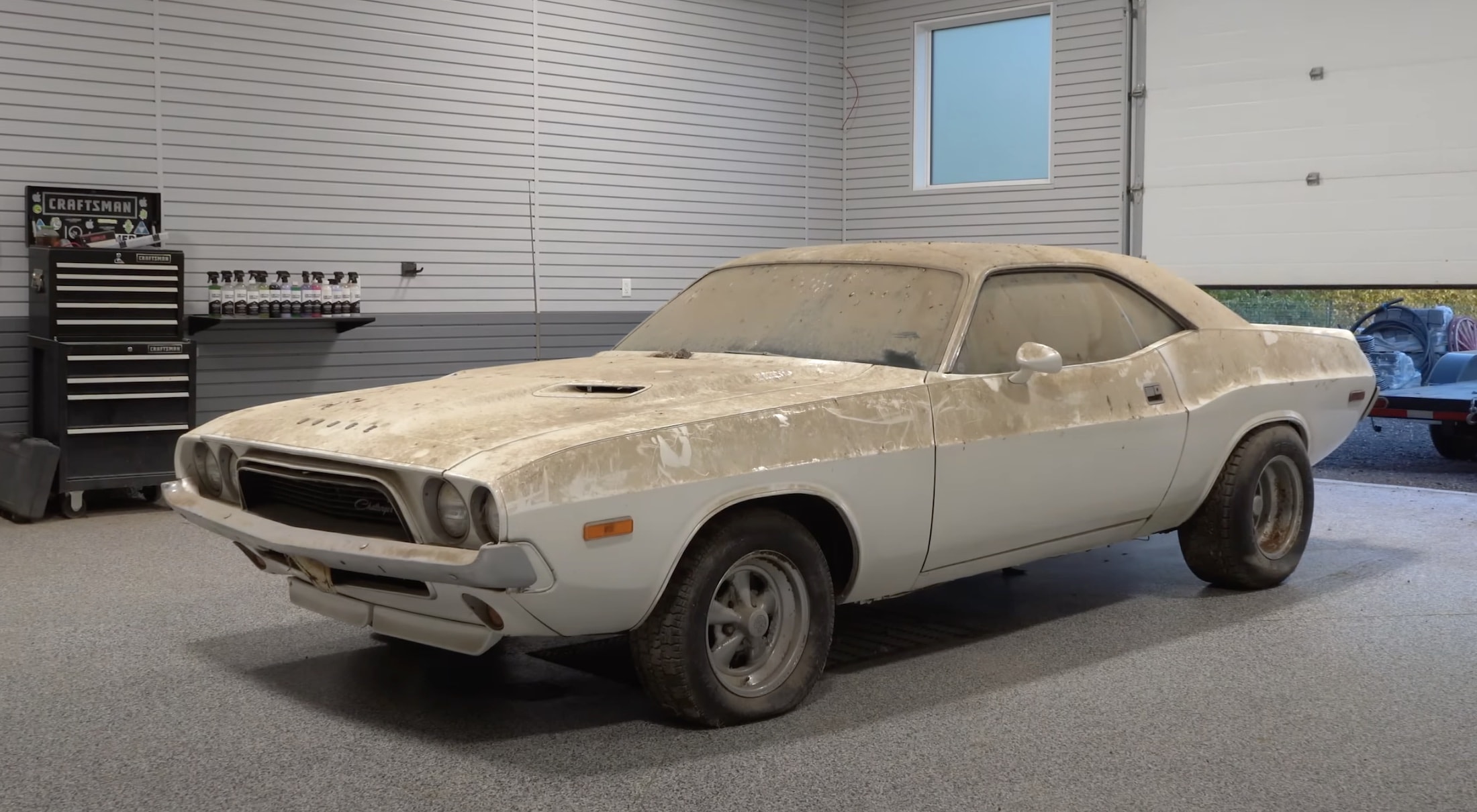 son buys 1974 dodge challenger which sat parked for 30 years now dad might want it back 235418 1.jpg