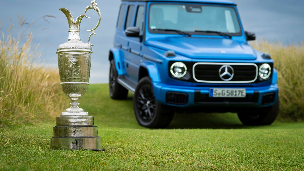 Electric G-Class Delivers Claret Jug To The Open: A Tradition Continues