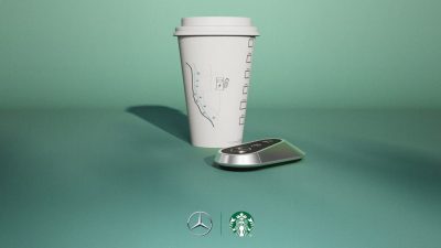 Penyulut Kekuatan Tinggi Mercedes-Benz Menyasar Starbucks dengan Cepat!