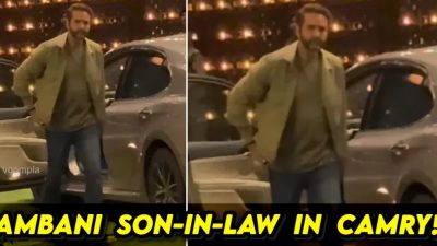 Mukesh Ambani's Billionaire Son-In-Law Uses A Humble Toyota Sedan [Video]