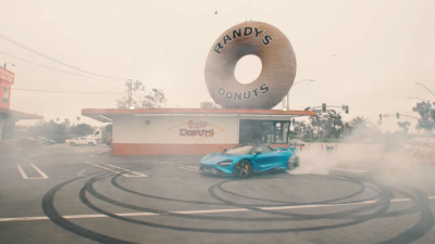 Watch Pato O'Ward Do Donuts In McLaren 765LT Spider Ahead Of Indy 500