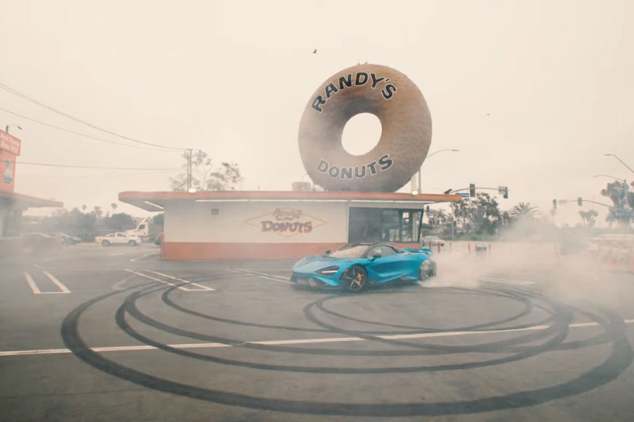 Watch Pato O'Ward Do Donuts In McLaren 765LT Spider Ahead Of Indy 500