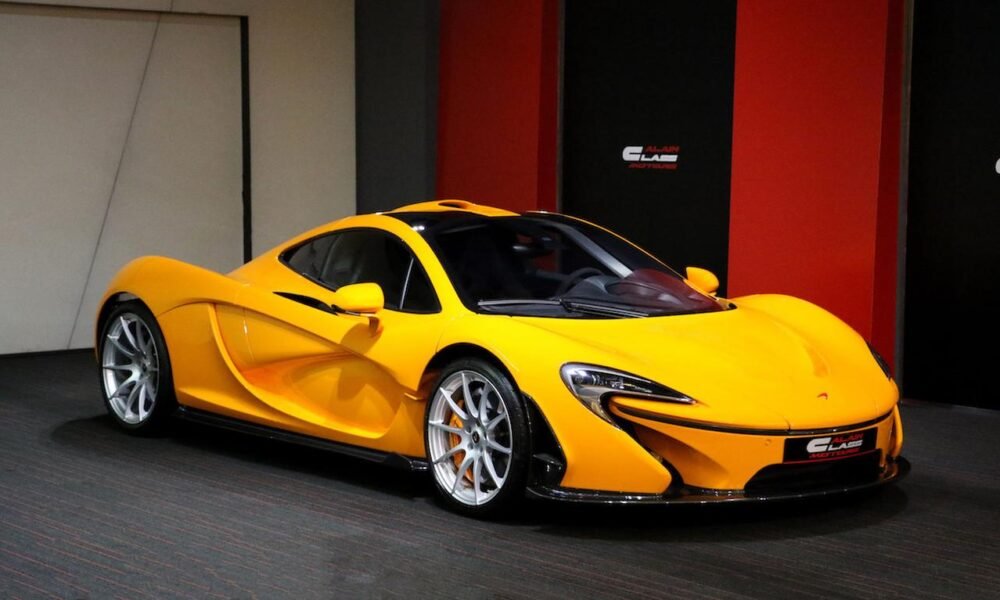 Papaya Orange McLaren P1 for sale-Dubai-1