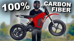 Wah, Motor Listrik All-Carbon Ini Sangat Seru dan Ringan Sekali!