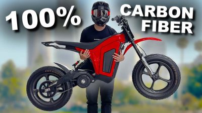 Wah, Motor Listrik All-Carbon Ini Sangat Seru dan Ringan Sekali!