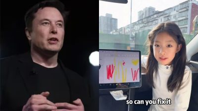 Girl Cina Berani Tanya Elon Musk Apakah Bisa Memperbaiki Masalah Layar Mobil Tesla, Jawaban Bikin Melongo!