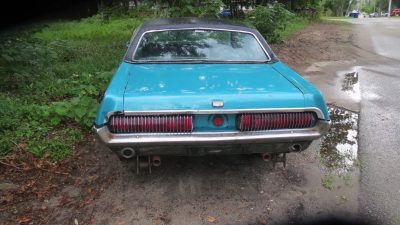 man finds 1967 mercury cougar xr 7 in a barn behind 20 other cars discovers top engine 237015 1.jpg