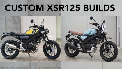 Wah, Keren! Custom Yamaha XSR125 yang Unik dan Keren Siap Jual di Amerika Serikat