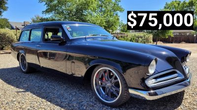 this mustang powered 1953 studebaker commander is a genuine batmobile station wagon 237095 1.jpeg